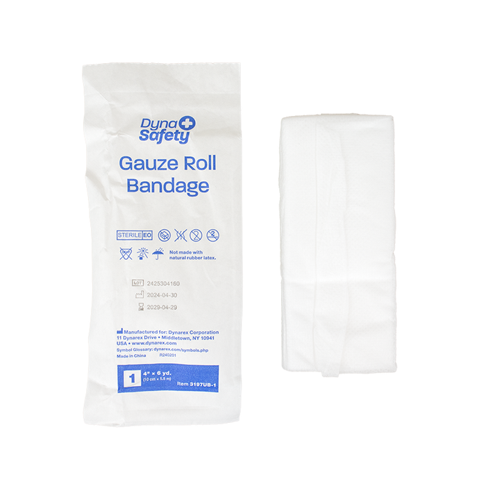 Dynarex DynaSafety Gauze Roll Bandages