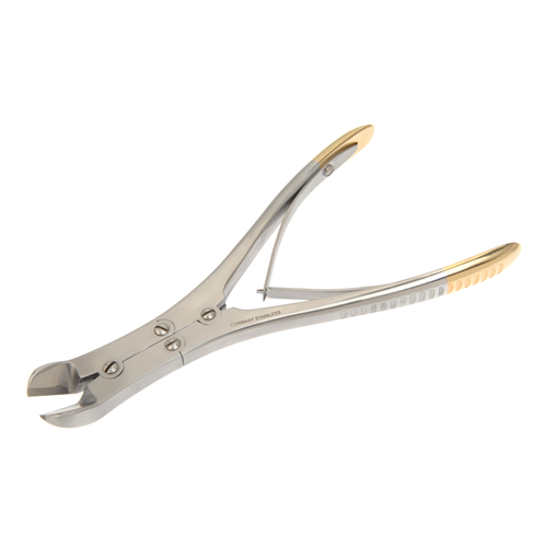 Aspen Surgical Pliers, Wire Cutting, Max Capacity 1.6 mm, Angled, TC Jaws, 7 in