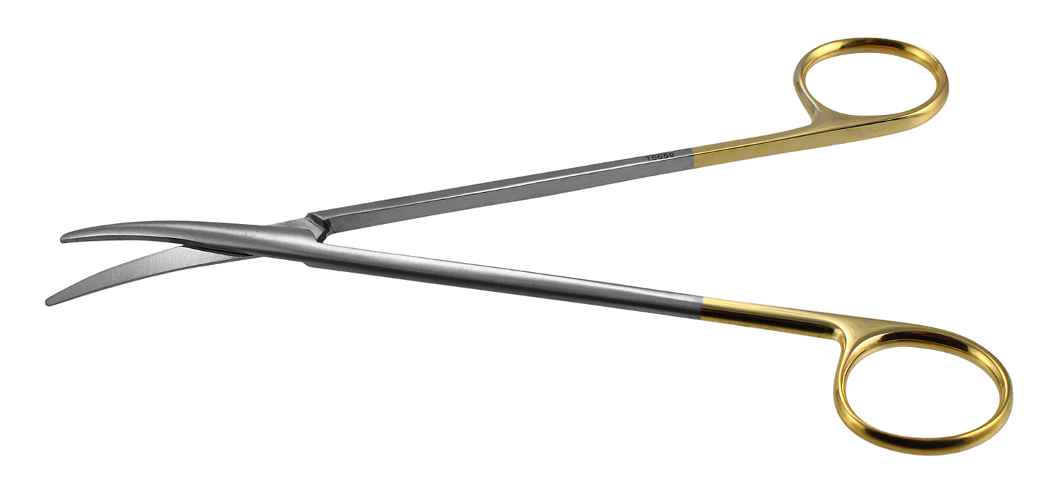 Aspen Surgical Symmetry Scissors, Metzenbaum, Left Curved, 7in