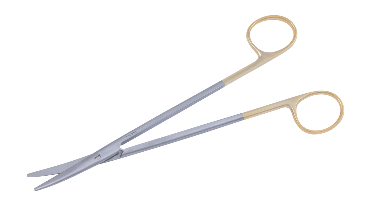 Aspen Surgical Scissors, Metzenbaum, Curved, TC, Regular Tip, 7 in