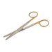 Aspen Surgical Symmetry Scissors, Mayo, Straight, Rounded Blades, Tungsten Carbide, 5 1/2 in, Reusable
