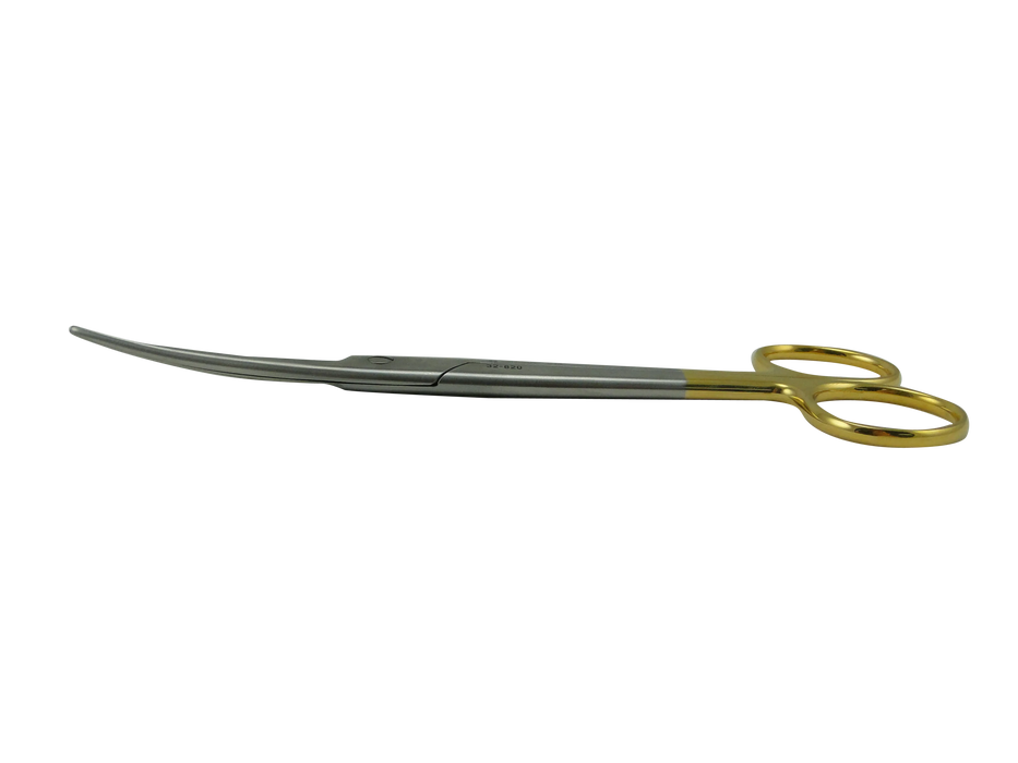 Aspen Surgical Scissors, Mayo, Curved, Beveled Blades, Tungsten Carbide, 6-3/4 "