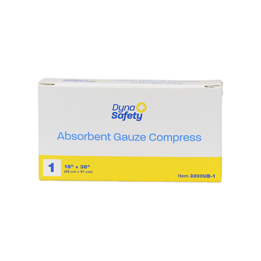 Dynarex Absorbent Gauze Compress - 3200UB-2