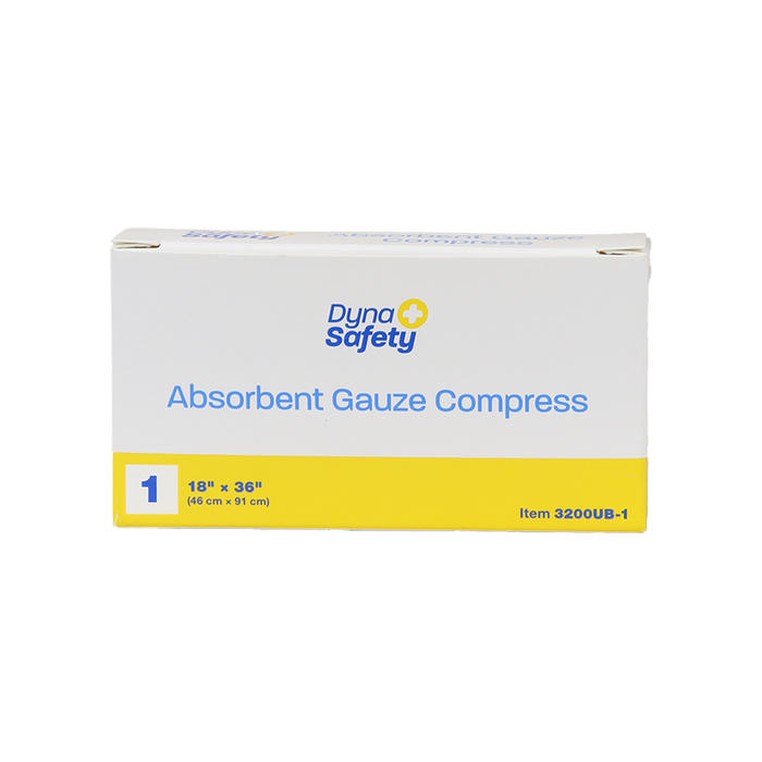 Dynarex Absorbent Gauze Compress - 3200UB-2