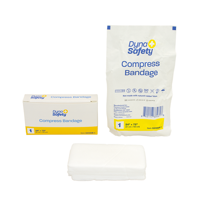 Dynarex DynaSafety Absorbent Gauze Compress