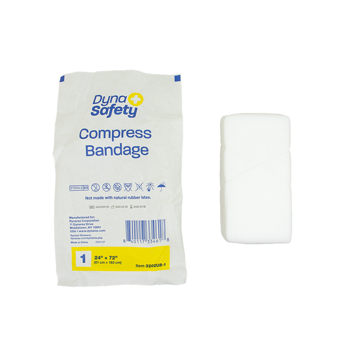 Dynarex DynaSafety Absorbent Gauze Compress