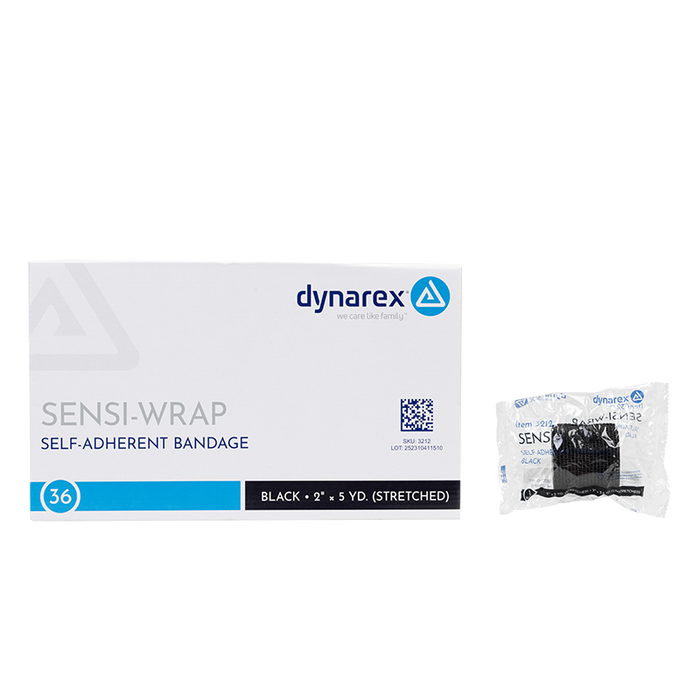 Dynarex Sensi-Wrap Self-Adherent Bandage Rolls