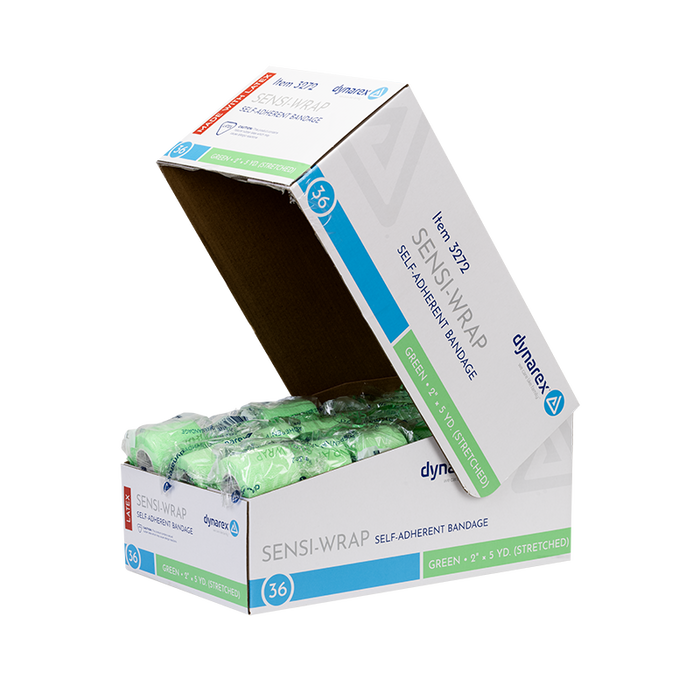 Dynarex Sensi-Wrap Self-Adherent Bandage Rolls