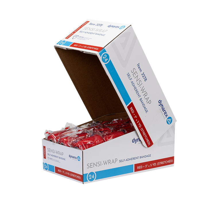 Dynarex Sensi-Wrap Self-Adherent Bandage Rolls