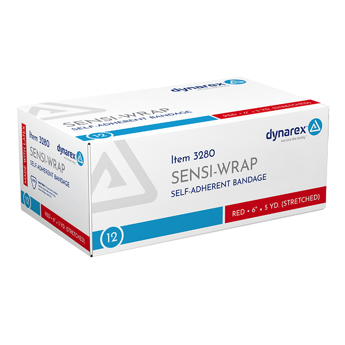 Dynarex Sensi-Wrap Self-Adherent Bandage Rolls