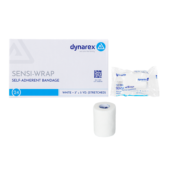 Dynarex Sensi-Wrap Self-Adherent Bandage Rolls