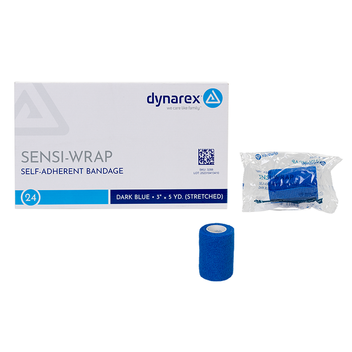 Dynarex Sensi-Wrap Self-Adherent Bandage Rolls