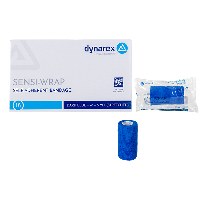 Dynarex Sensi-Wrap Self-Adherent Bandage Rolls