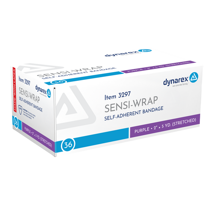 Dynarex Sensi-Wrap Self-Adherent Bandage Rolls