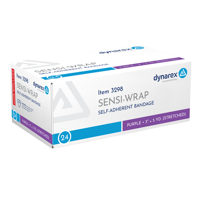 Dynarex Sensi-Wrap Self-Adherent Bandage Rolls
