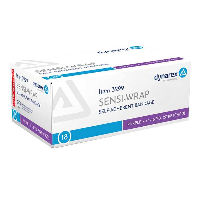 Dynarex Sensi-Wrap Self-Adherent Bandage Rolls