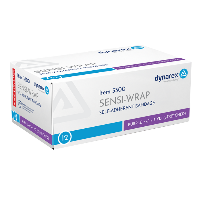 Dynarex Sensi-Wrap Self-Adherent Bandage Rolls