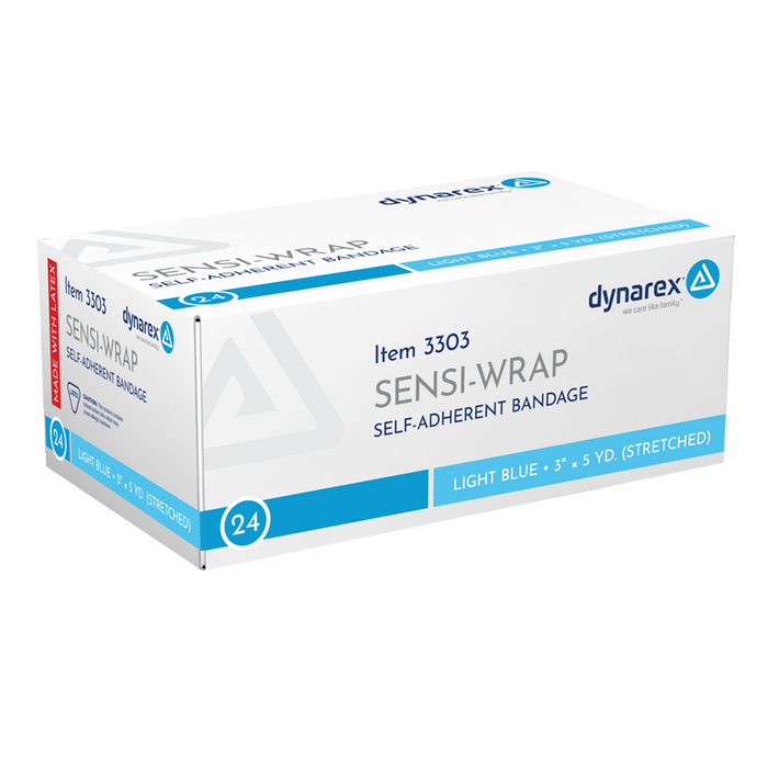 Dynarex Sensi-Wrap Self-Adherent Bandage Rolls