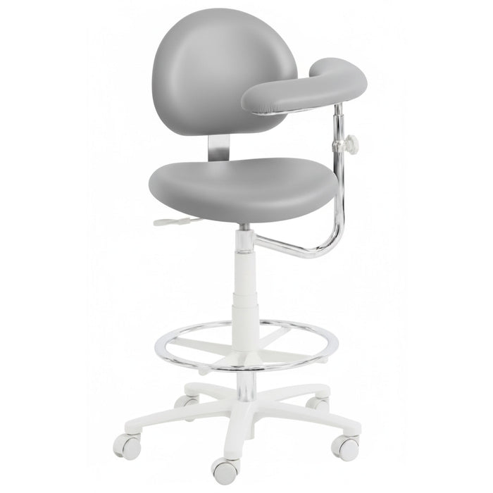 Brewer 3345BL Dental Assistant Stool - Left Support