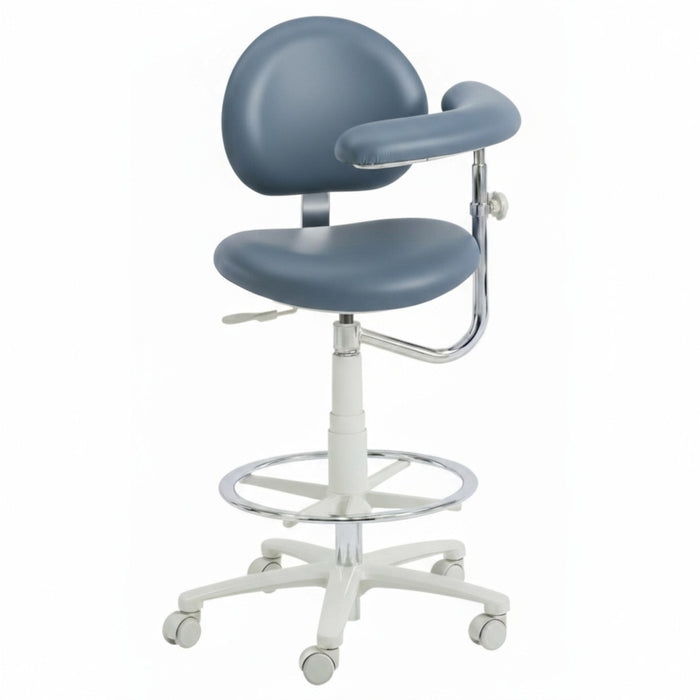 Brewer 3345BL Dental Assistant Stool - Left Support