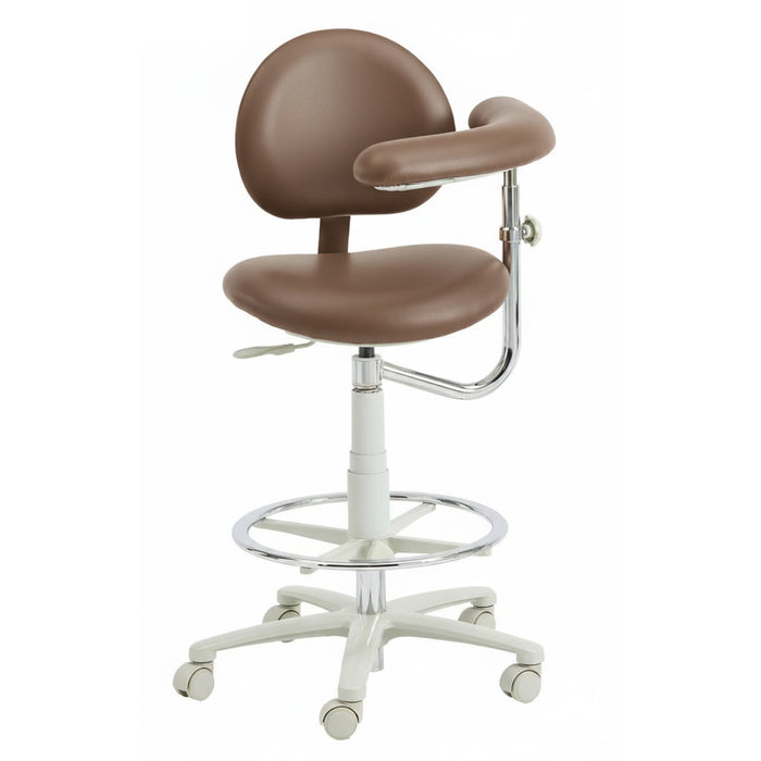 Brewer 3345BL Dental Assistant Stool - Left Support