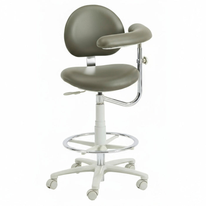 Brewer 3345BL Dental Assistant Stool - Left Support