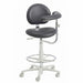 Brewer 3345BL Dental Assistant Stool - Left Support