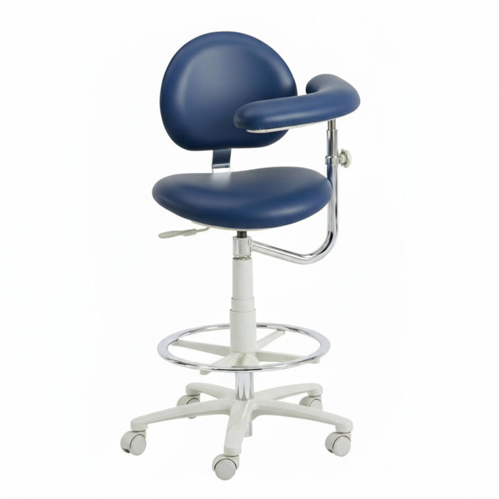 Brewer 3345BL Dental Assistant Stool - Left Support