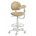 Brewer 3345BL Dental Assistant Stool - Left Support