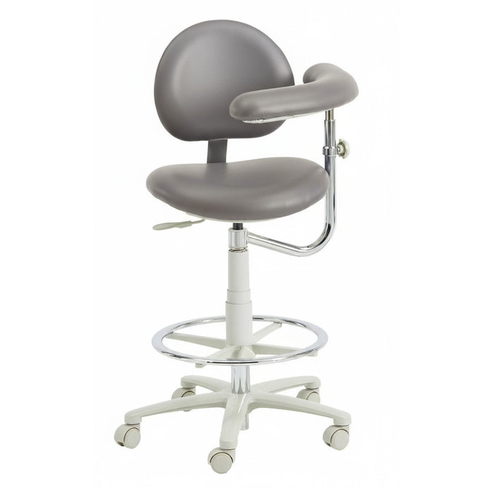 Brewer 3345BL Dental Assistant Stool - Left Support