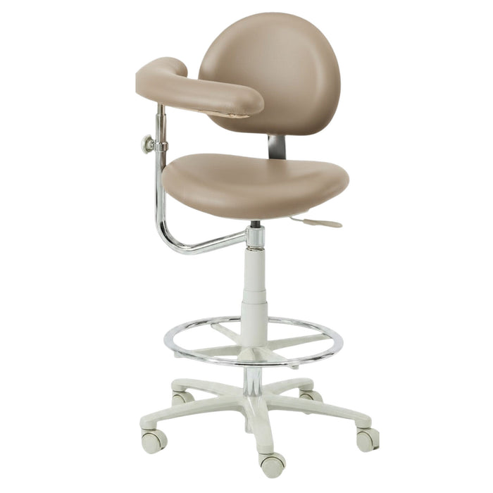 Brewer 3345BR Dental Assistant Stool - Right Support