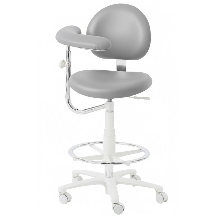 Brewer 3345BR Dental Assistant Stool - Right Support
