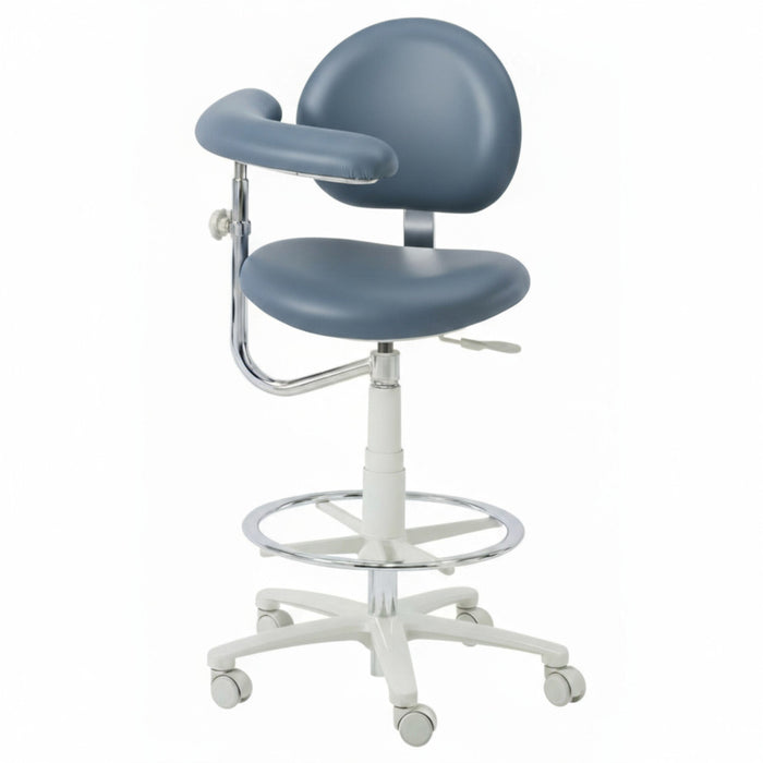 Brewer 3345BR Dental Assistant Stool - Right Support