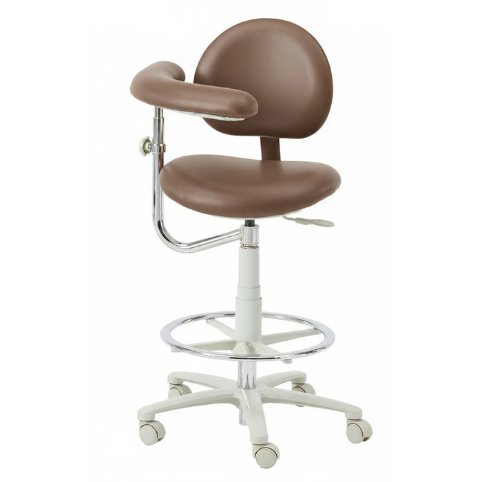 Brewer 3345BR Dental Assistant Stool - Right Support