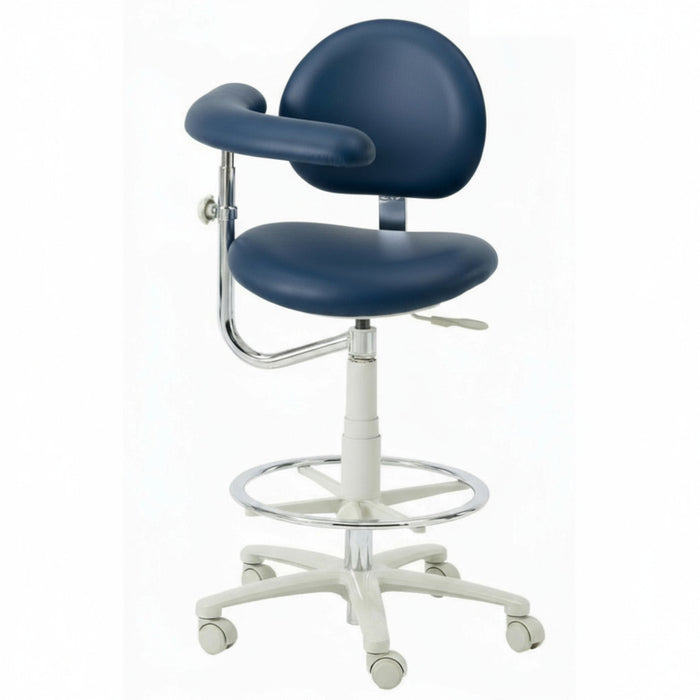 Brewer 3345BR Dental Assistant Stool - Right Support