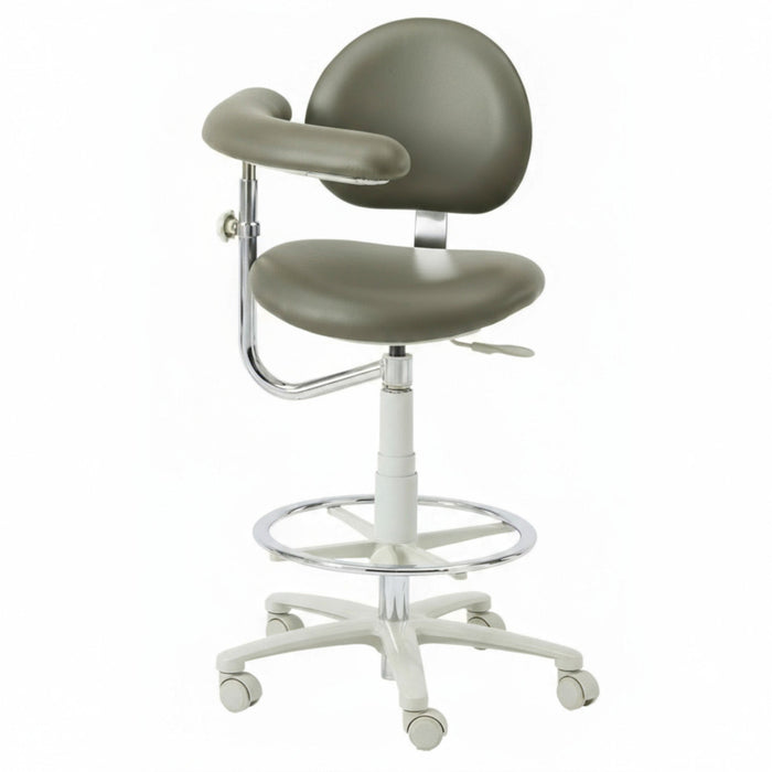 Brewer 3345BR Dental Assistant Stool - Right Support