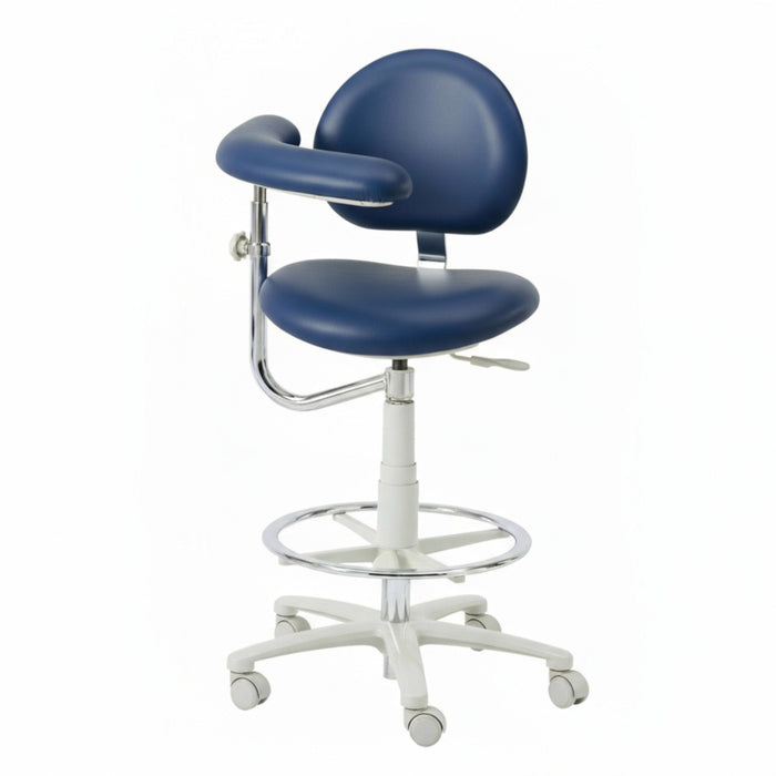 Brewer 3345BR Dental Assistant Stool - Right Support