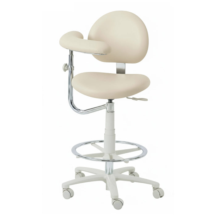 Brewer 3345BR Dental Assistant Stool - Right Support