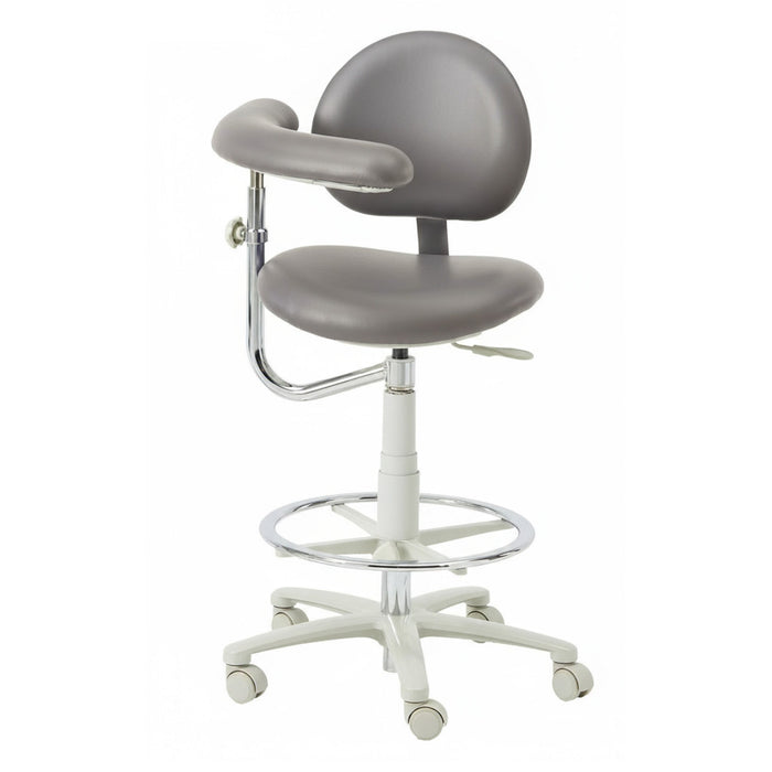 Brewer 3345BR Dental Assistant Stool - Right Support