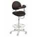 Brewer 3355BL Dental Assistant Stool - Left Support