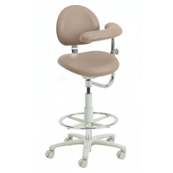 Brewer 3355BL Dental Assistant Stool - Left Support