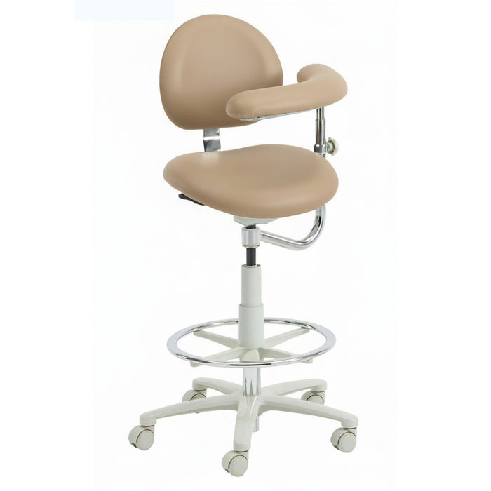 Brewer 3355BL Dental Assistant Stool - Left Support