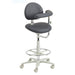 Brewer 3355BL Dental Assistant Stool - Left Support
