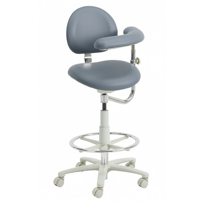 Brewer 3355BL Dental Assistant Stool - Left Support