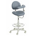 Brewer 3355BL Dental Assistant Stool - Left Support