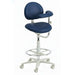 Brewer 3355BL Dental Assistant Stool - Left Support