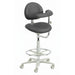 Brewer 3355BL Dental Assistant Stool - Left Support