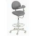 Brewer 3355BL Dental Assistant Stool - Left Support