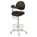Brewer 3355BR Dental Assistant Stool - Right Support