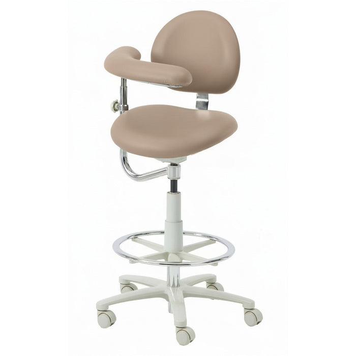 Brewer 3355BR Dental Assistant Stool - Right Support